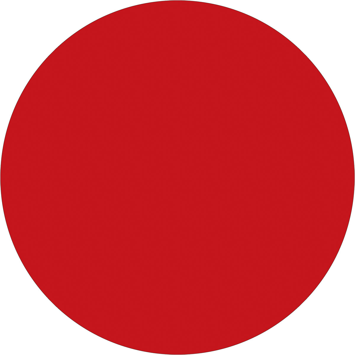 500/Roll 3/4 Red Circle Labels for Inventory - Ideal for Quick Identification