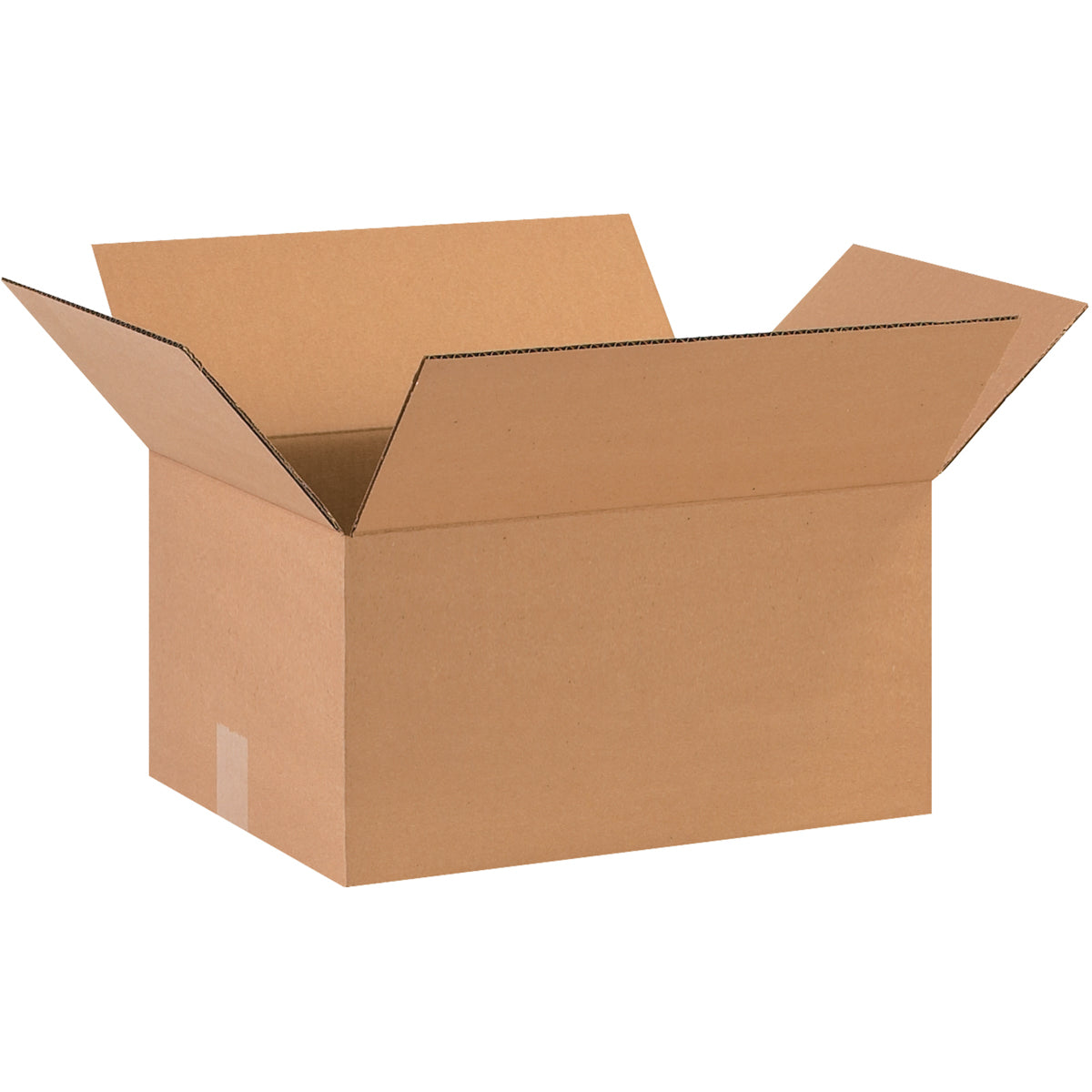 Bundle of 25 Brown Corrugated Boxes, 16 x 12 x 8 Dimensions