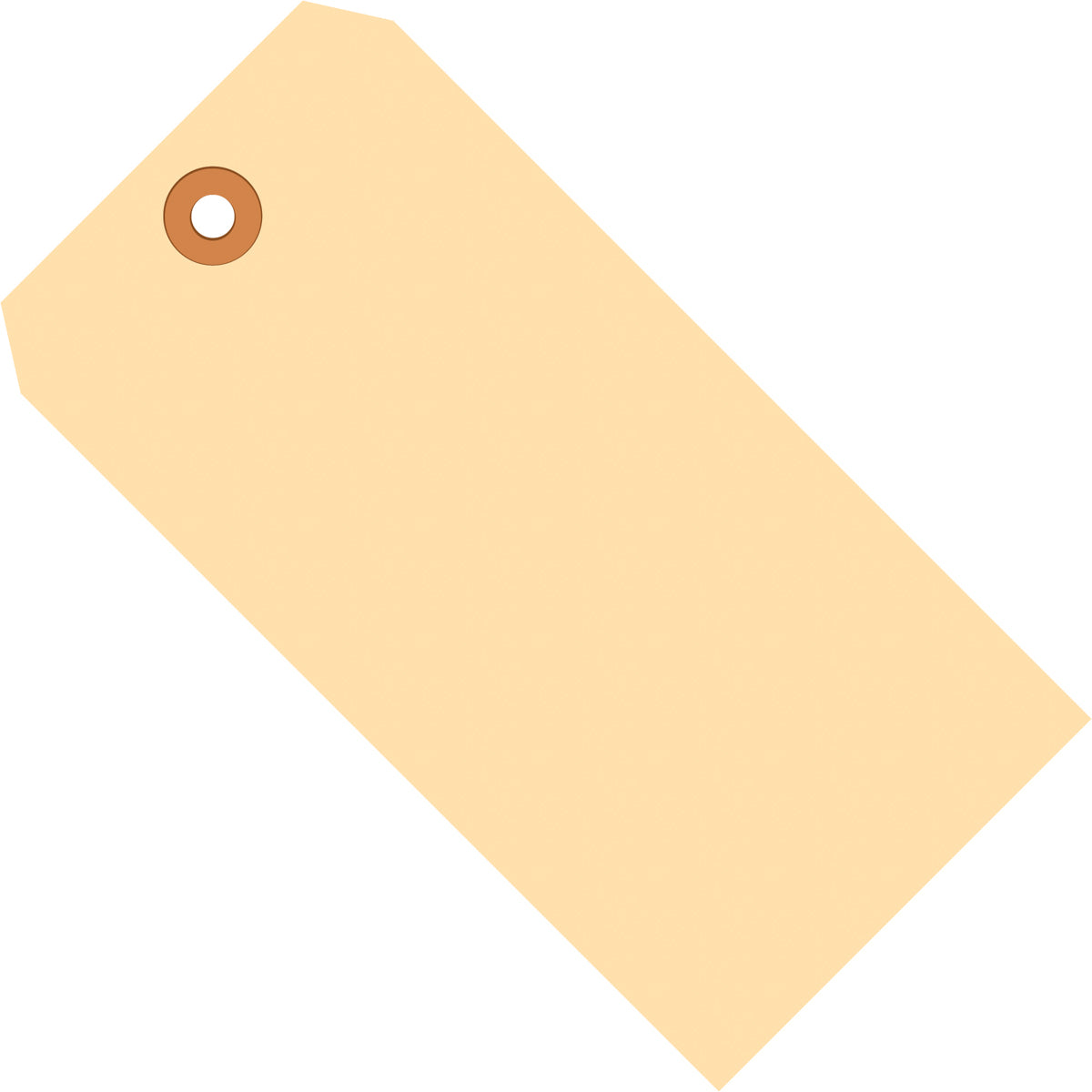 2-3/4 x 1-3/8 Manila Tags (THICK BOARD - 13 POINT) 1000/Case