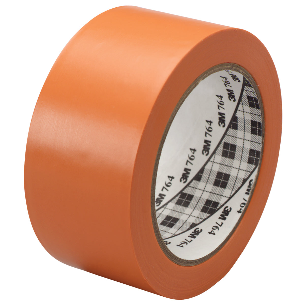 6-Pack Orange 3M 764 Vinyl Tape, 2 Rolls of 36 Yards Each